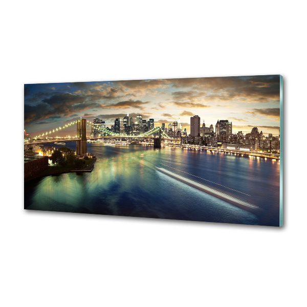 Rivestimento parete cucina con motivo Manhattan, New York