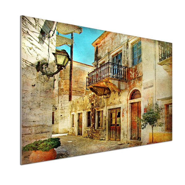 Pannello retrocucina con stampa 