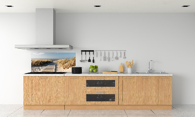 Rivestimento parete cucina con motivo Sentiero della spiaggia