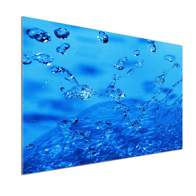 Pannello retrocucina con motivo a gocce d'acqua