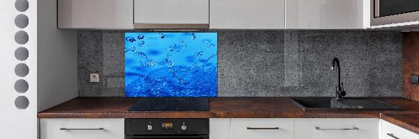 Pannello retrocucina con motivo a gocce d'acqua