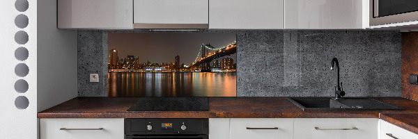 Rivestimento parete cucina con motivo 