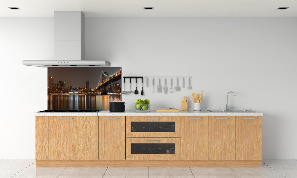 Rivestimento parete cucina con motivo 