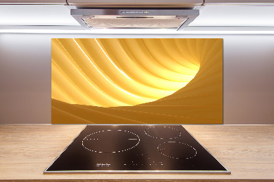 Pannello paraschizzi cucina con motivo a vortice astratto