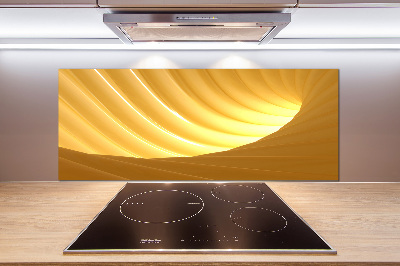 Pannello paraschizzi cucina con motivo a vortice astratto