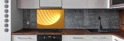 Pannello paraschizzi cucina con motivo a vortice astratto