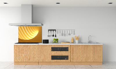 Pannello paraschizzi cucina con motivo a vortice astratto