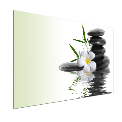 Pannello paraschizzi cucina con motivo Pietre Zen