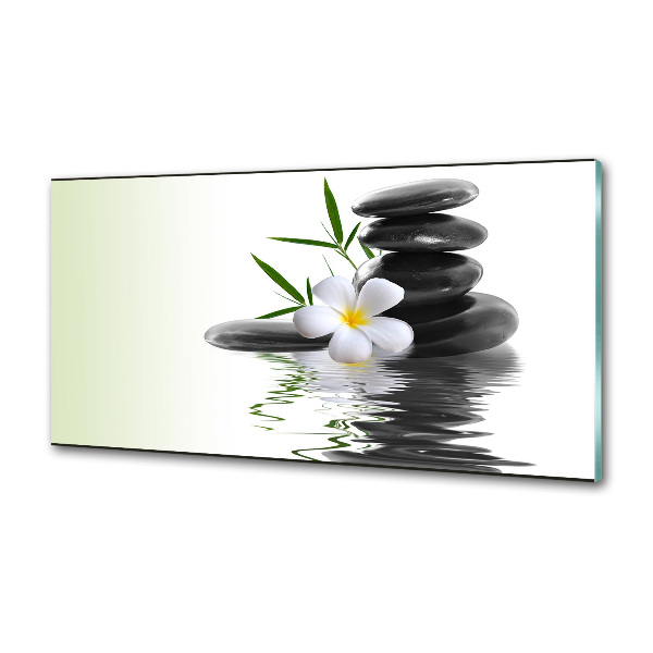 Pannello paraschizzi cucina con motivo Pietre Zen