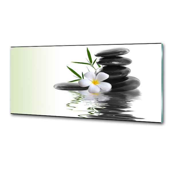 Pannello paraschizzi cucina con motivo Pietre Zen