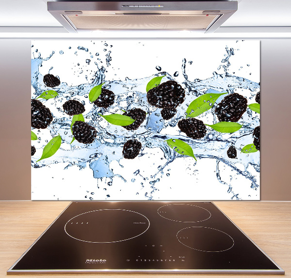 Rivestimento parete cucina con motivo More e acqua