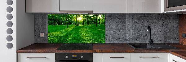 Pannello retrocucina con la stampa 