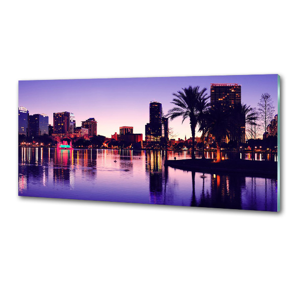 Pannello retrocucina con motivo ispirato a Orlando, USA