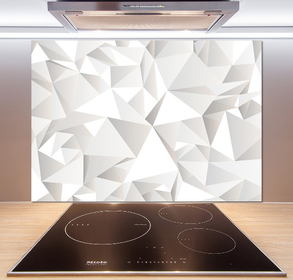 Rivestimento parete cucina con motivo astratto