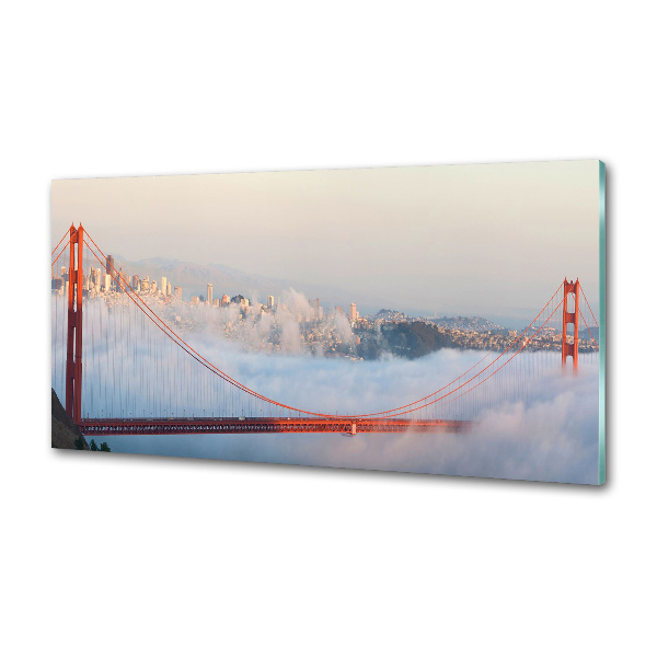 Pannello retrocucina con stampa Ponte di San Francisco