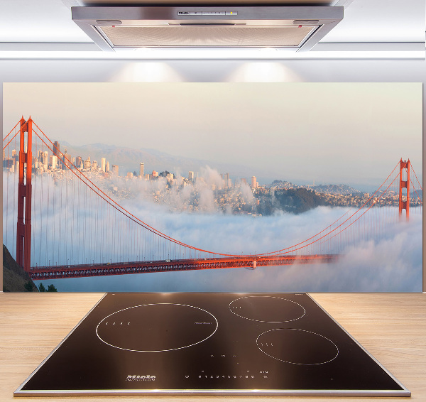 Pannello retrocucina con stampa Ponte di San Francisco
