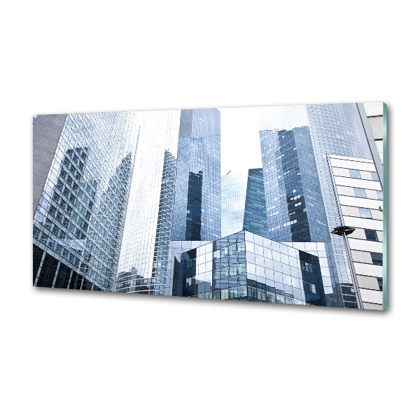 Rivestimento parete cucina con motivo Grattacieli