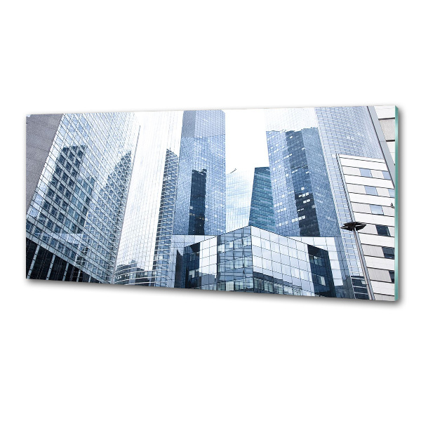 Rivestimento parete cucina con motivo Grattacieli