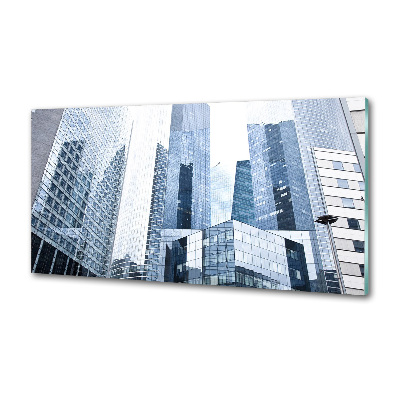 Rivestimento parete cucina con motivo Grattacieli