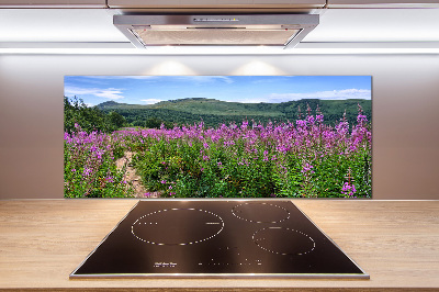 Pannello retrocucina con stampa Colline verdi