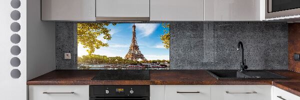 Pannello retrocucina con stampa della Torre Eiffel di Parigi