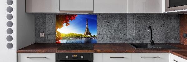 Pannello paraschizzi cucina con stampa della Torre Eiffel di Parigi