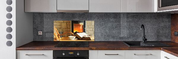 Pannello retrocucina con motivo Camino