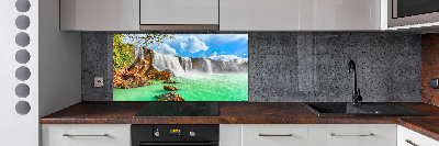 Rivestimento parete cucina in finitura Cascata