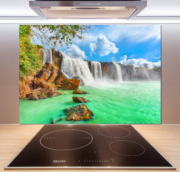 Rivestimento parete cucina in finitura Cascata