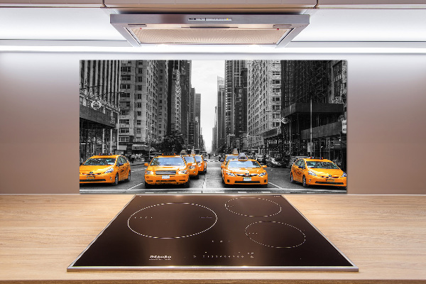 Pannello retrocucina con stampa a tema Taxi di New York