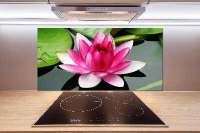 Pannello paraschizzi cucina con motivo Ninfea