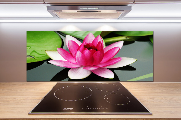 Pannello paraschizzi cucina con motivo Ninfea