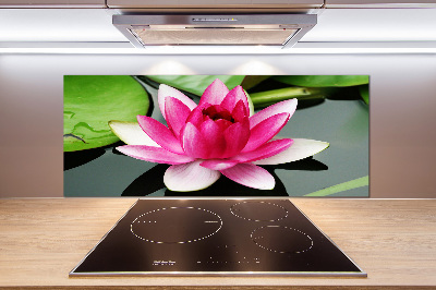 Pannello paraschizzi cucina con motivo Ninfea