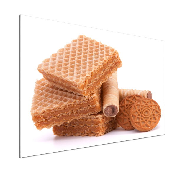 Pannello paraschizzi cucina con motivo a dolci