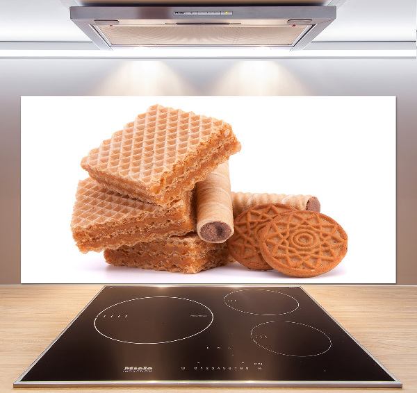 Pannello paraschizzi cucina con motivo a dolci