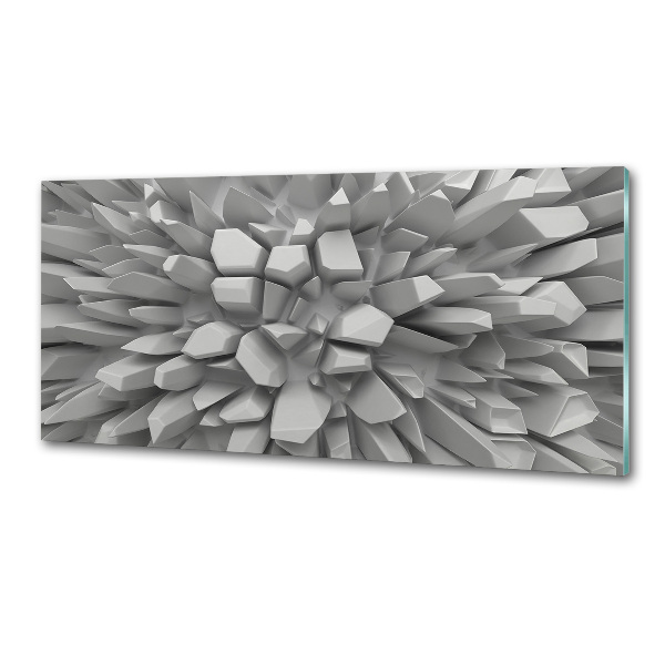 Pannello retrocucina con motivo astratto 3D