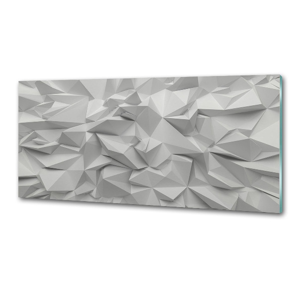 Pannello paraschizzi cucina con motivo ad astrazione 3D