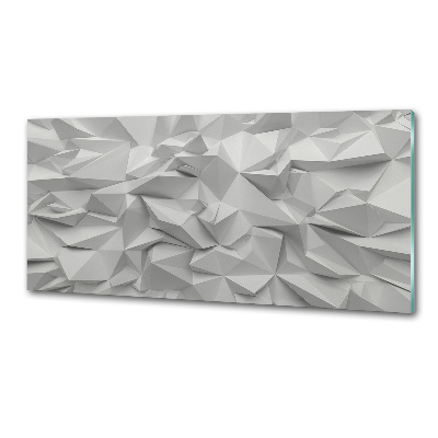 Pannello paraschizzi cucina con motivo ad astrazione 3D