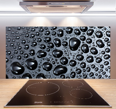 Rivestimento parete cucina con motivo Gocce d'acqua