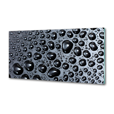 Rivestimento parete cucina con motivo Gocce d'acqua