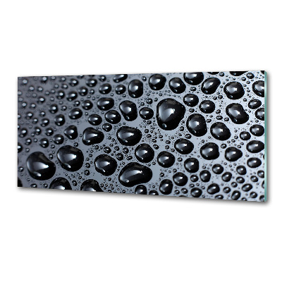 Rivestimento parete cucina con motivo Gocce d'acqua