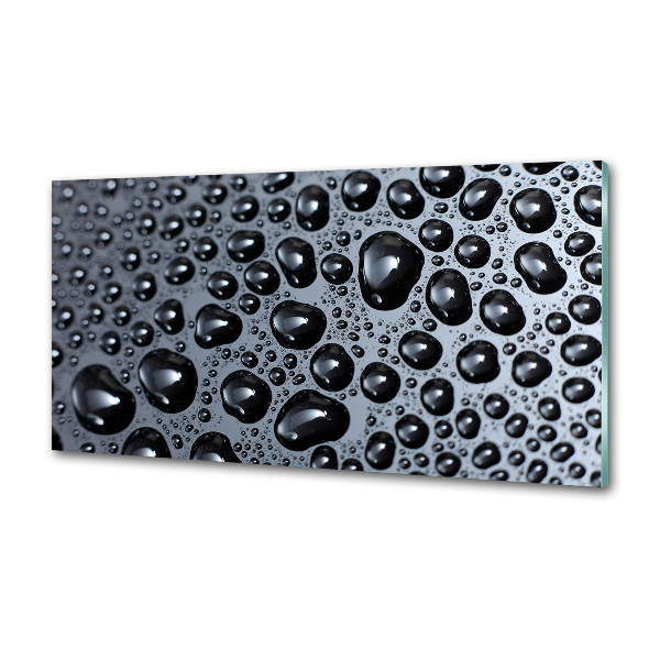 Rivestimento parete cucina con motivo Gocce d'acqua