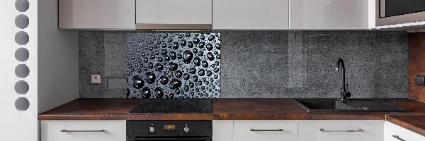 Rivestimento parete cucina con motivo Gocce d'acqua