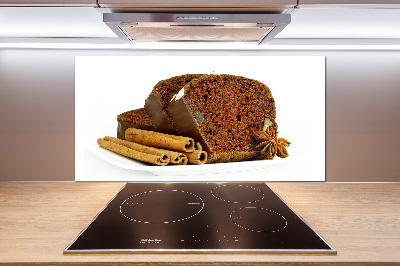 Rivestimento parete cucina con motivo Pan di zenzero e vaniglia