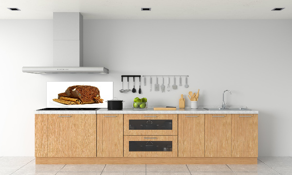 Rivestimento parete cucina con motivo Pan di zenzero e vaniglia