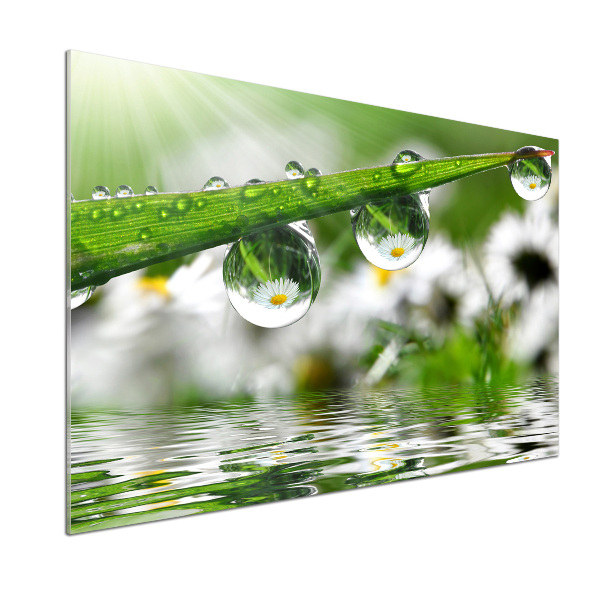 Rivestimento parete cucina con motivo 