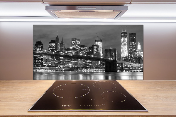 Pannello retrocucina con stampa a tema Manhattan, New York