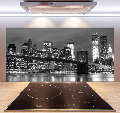 Pannello retrocucina con stampa a tema Manhattan, New York