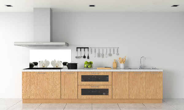 Pannello paraschizzi cucina con motivo orchidea