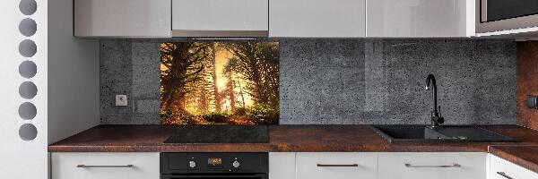 Pannello retrocucina con motivo foresta pluviale